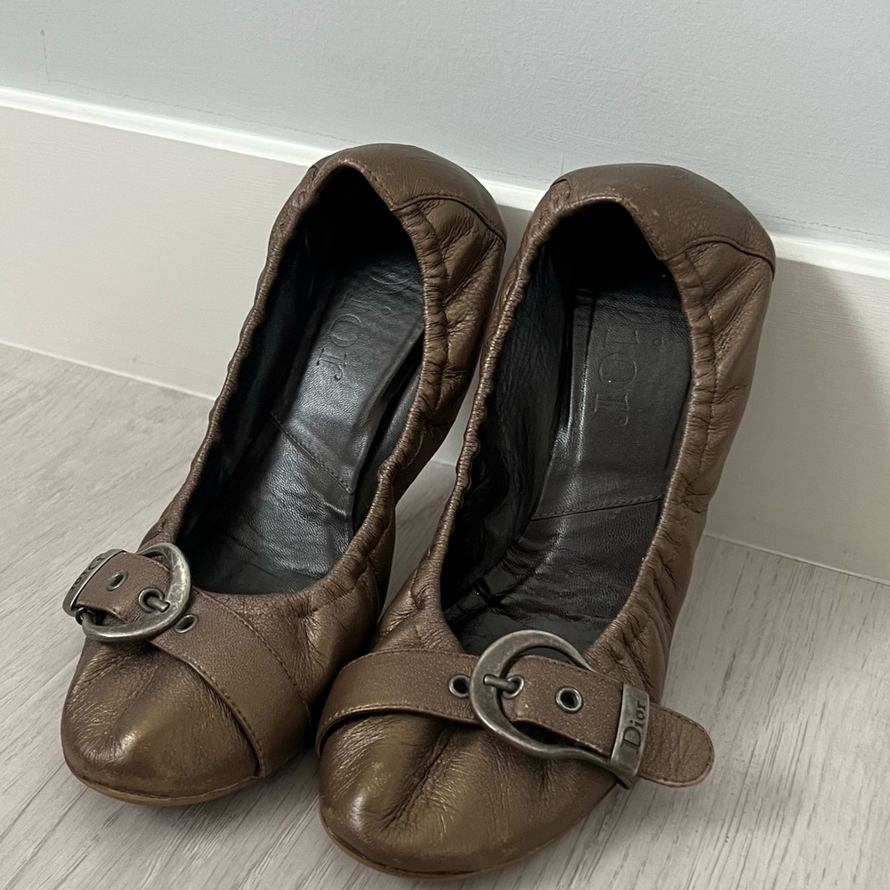 Dior ballet flats